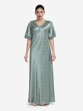 Women's Full Length Comfortable Satin Nightgown / Nighty Women's Full Length Comfortable Satin Nightgown / Nighty