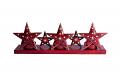 Multi Star Christmas candle holder