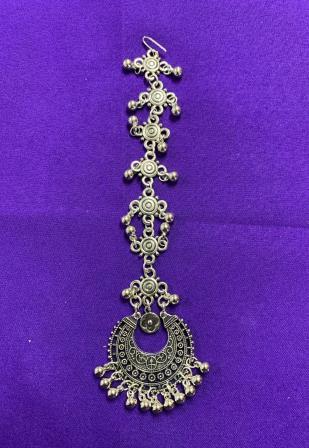 Traditional Antique Oxidized Style Mang Tikka # 12 Traditional Antique Oxidized Style Mang Tikka # 12