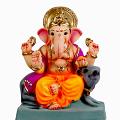 Ganesh Visarjan Eco-Friendly Clay Ganesh Statue 12 Inches (EF21) Ganesh Visarjan Eco-Friendly Clay Ganesh Statue 12 Inches (EF21)