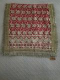 Red Embellished Mata Dupatta Indian Pooja Ghar Chunari #1391102