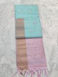 Handloom - Sky Blue Uppada pattu Saree Handloom - Sky Blue Uppada pattu Saree