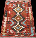 Rich Colors, Lasting Quality: Pakistani Kilim Beauty Area Rug 2.7 x 4.1 ft