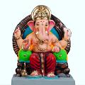 Eco-Friendly Clay Ganpati Utsav Visarjan Idol 15 inches (EF25) Eco-Friendly Clay Ganpati Utsav Visarjan Idol 15 inches (EF25)