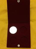 Velvet Box / Pouch for 4 Silver Coins (5 & 10 grms) Velvet Box / Pouch for 4 Silver Coins (5 & 10 grms)