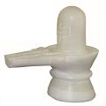 Shiva Lingam White Natural Marble Stone Shivling Statue 3 Inches Shiva Lingam White Natural Marble Stone Shivling Statue 3 Inches