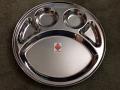 Stainless Steel Round Compartment Dinner Plate/Thali Stainless Steel Round Compartment Dinner Plate/Thali