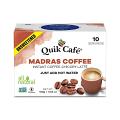 Quik Caf Unsweetened Madras Coffee - 10 Count