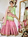 Very Pretty Pakistani Indian Sharara Palazzo Sharara Salwar Kameez Suit Very Pretty Pakistani Indian Sharara Palazzo Sharara Salwar Kameez Suit