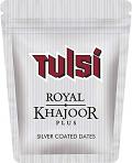 Tulsi Royal Khajoor Plus Silver Coated Dates | Pack of 24 Sachet. Tulsi Royal Khajoor Plus Silver Coated Dates | Pack of 24 Sachet.