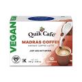 Quik Cafe Vegan Instant Coffee Latte - 10 Count Single Box