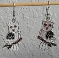 Earring for Little Girls in Owl Shape