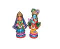 Navarathri Golu Doll Papermache Doll - Mathura Radha Krishna Navarathri Golu Doll Papermache Doll - Mathura Radha Krishna