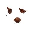 Wood Miniature Utensils 