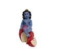 Navarathri Terracotta Orange Krishna Doll