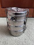 Eco-friendly Stainless Steel 4 Tier Lunch Box for Kids & Adults