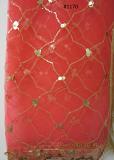 Scarf, Tarbuzi Net Gold Sequins Detail Fancy Dupatta Chunni Shawl #2151170
