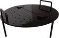 Tandoor Oven Baffle Plate for Burner w/ Legs & Handle 14" - 22"