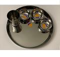 1 Thali & 6 Stainless Steel Katori Set & Cup