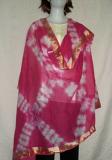 Scarf 2342 Pink Cotton Blend Dupatta Chunni Shawl Shieno