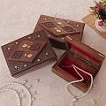 Aakriti Raised Design Wooden Gift Jewelry Box Aakriti Raised Design Wooden Gift Jewelry Box