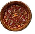 Handcrafted Red Chhab / Gift Basket 20" Handcrafted Red Chhab / Gift Basket 20"