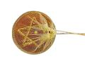Decorative Red Bandhani Chhab w/Jholla(Net) (Size - 16")