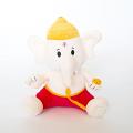 Baby Ganesh - 10 inch Plush with Mantras Baby Ganesh - 10 inch Plush with Mantras