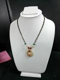 Pretty Blackbead Chain Necklace w/ Pendant
