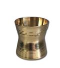 Golden Brass Made Prasad Panch Patra 3.3"