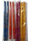 Sankheda Design Wholesale Wooden Dandiya Sticks for Garba (25 Pairs)