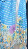 Scarf 2961 Blue Georgette Printed Dupatta Chunni Shawl