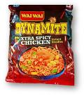 Waiwai Dynamite Xtra Spicy Chicken Noodles 5 pks