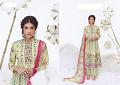 Pretty Lime Indian Pakistani Pure Cotton Printed Plazzo Suit - Unstitched Pretty Lime Indian Pakistani Pure Cotton Printed Plazzo Suit - Unstitched