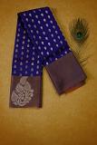 Handloom Kanchipuram Pattu saree from South India