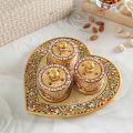 Heart Shaped Utility Tray Set w/ 3 Containers (Bowls) Heart Shaped Utility Tray Set w/ 3 Containers (Bowls)