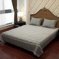 Designer Ethnic Print Cotton Bed Sheet w/ Pillow Covers Designer Ethnic Print Cotton Bed Sheet w/ Pillow Covers