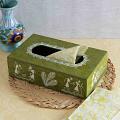 Tribal Painting Design Adorned Napkin Holder Tribal Painting Design Adorned Napkin Holder