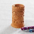 Designer Carved Wooden Pen Holder Gift Designer Carved Wooden Pen Holder Gift