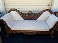 Maharaja Style 3 Seater Wooden Diwan Sofa (1 Pc)