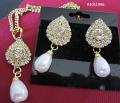 Pendant Earrings Set - Designer Traditional Neclace Set