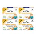 Quik Tea Unsweetened Turmeric Ginger Instant Chai Tea Latte - 40 Count (4 Boxes of 10 Each) Quik Tea Unsweetened Turmeric Ginger Instant Chai Tea Latte - 40 Count (4 Boxes of 10 Each)