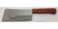 Stainless Steel Heavy Duty Meat Cleaver w/ Wooden Handle Stainless Steel Heavy Duty Meat Cleaver w/ Wooden Handle