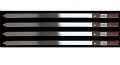 BBQ Kebab Skewers Flat 1" Wide Long 20" - 4 Pcs BBQ Kebab Skewers Flat 1" Wide Long 20" - 4 Pcs