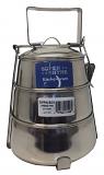 Stainless Steel Pyramid Tiffin Lunch To Go Box 3 Tier Stainless Steel Pyramid Tiffin Lunch To Go Box 3 Tier
