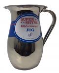 Stainless Steel Jug / Pitcher w/o Lid Supershyne - 48 Fl Oz Stainless Steel Jug / Pitcher w/o Lid Supershyne - 48 Fl Oz