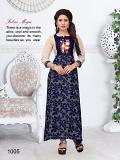 Very Beautiful Soft Fabric Embroidered Kurti Tunic XXL