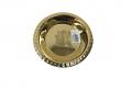 Golden Brass Hindu God Engraved Puja Thali for Decor / Return Gift 4" - 12" Golden Brass Hindu God Engraved Puja Thali for Decor / Return Gift 4" - 12"
