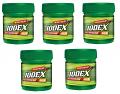 5 Bottles Iodex Multi-Purpose Pain Balm - 40gms each 5 Bottles Iodex Multi-Purpose Pain Balm - 40gms each