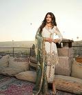 White Green Heavy Plazzo Garara Anarkali Salwar Kameez Suit (Unstitched) White Green Heavy Plazzo Garara Anarkali Salwar Kameez Suit (Unstitched)